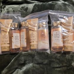Bath And Body Works Vanilla Sets