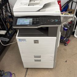 Sharp Mx-2600n Large Workplace Standing Printer 