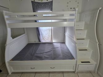Bunk bed. Twin over Full with stairs.