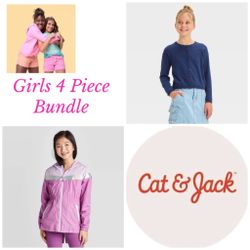 Girls SZ L 4 Piece Bundle EUC Includes Unicorn Sweater