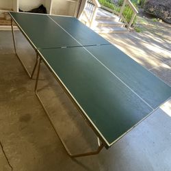 Ping Pong Table With Accessories 