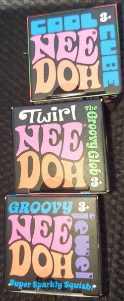 3 different Nee Doh minis sold out everywhere hard to find $12 each 3 available