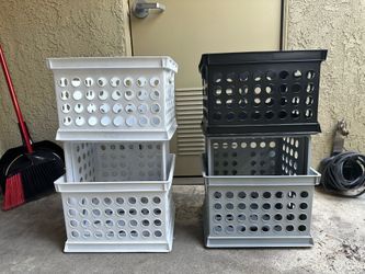 Sterilite Storage Crates - 6 Pack