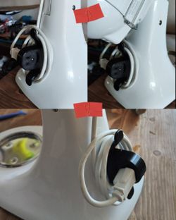 Smiley Cord Holder for KitchenAid