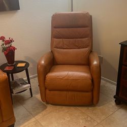 La-Z-Boy leather recliner