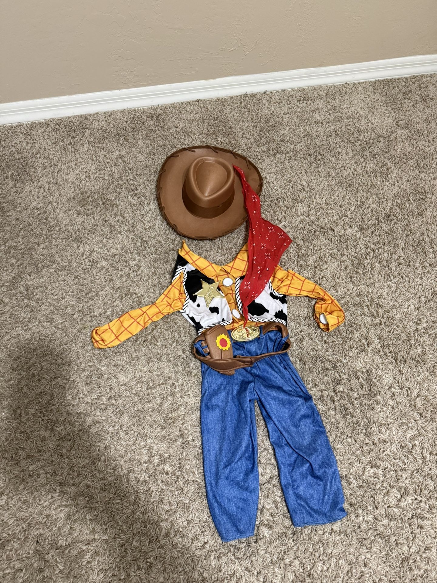 Kids Woody Halloween Costume 