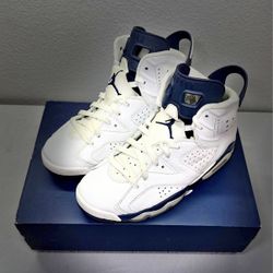 Air Jordan 6 Retro "Midnight Navy" (CT8529-141) / 2022 - Size 8.5