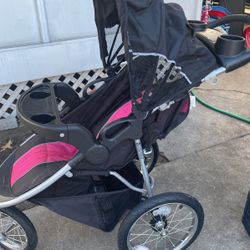 A stroller in good condition