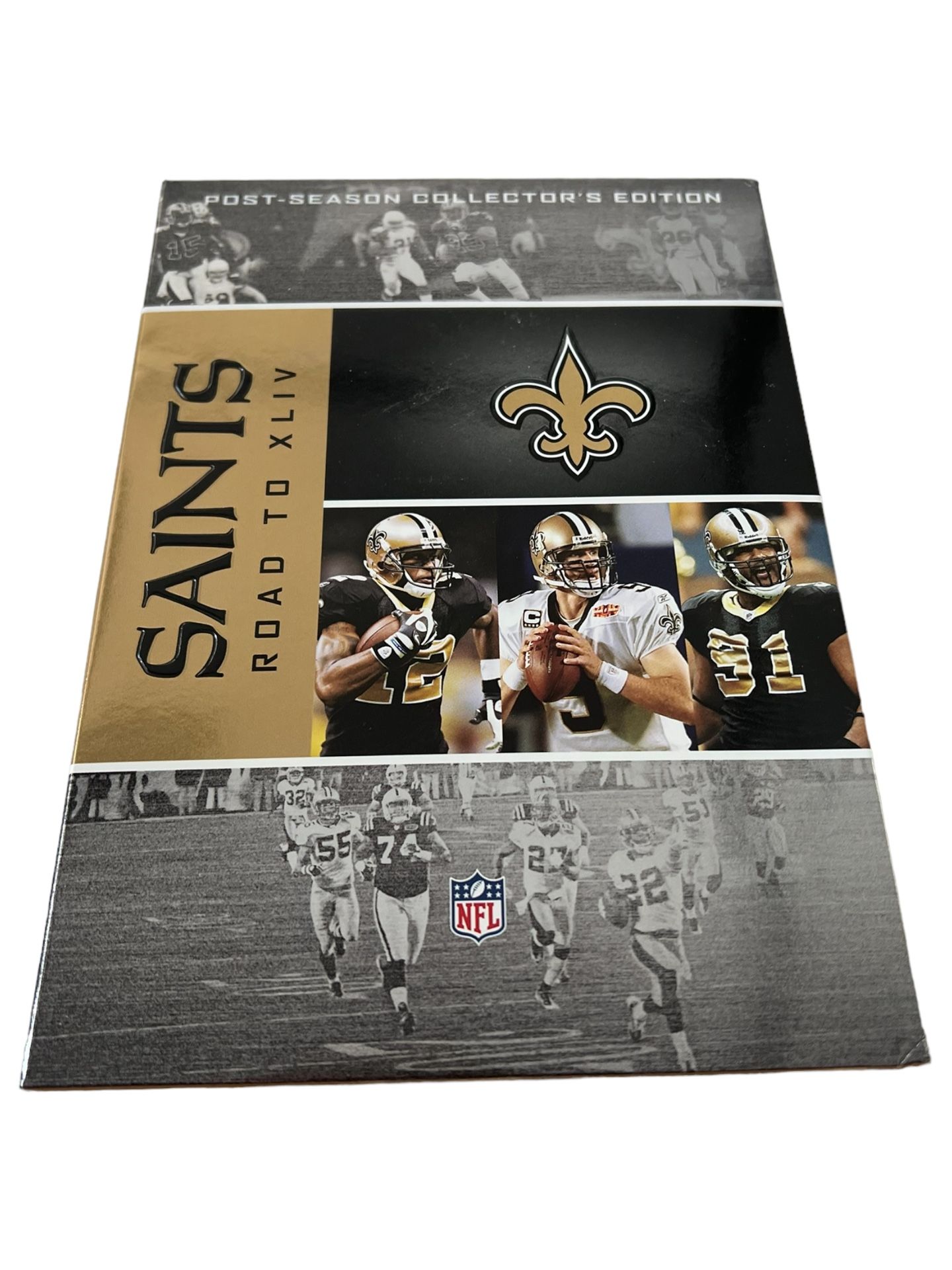 NFL: Road to Super Bowl XLIV - New Orleans Saints (DVD, 2010, 4-Disc Set) This 4-disc set features the New Orleans Saints' journey to their Super Bow
