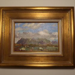 Original Oil On Canvas Famous American Painter