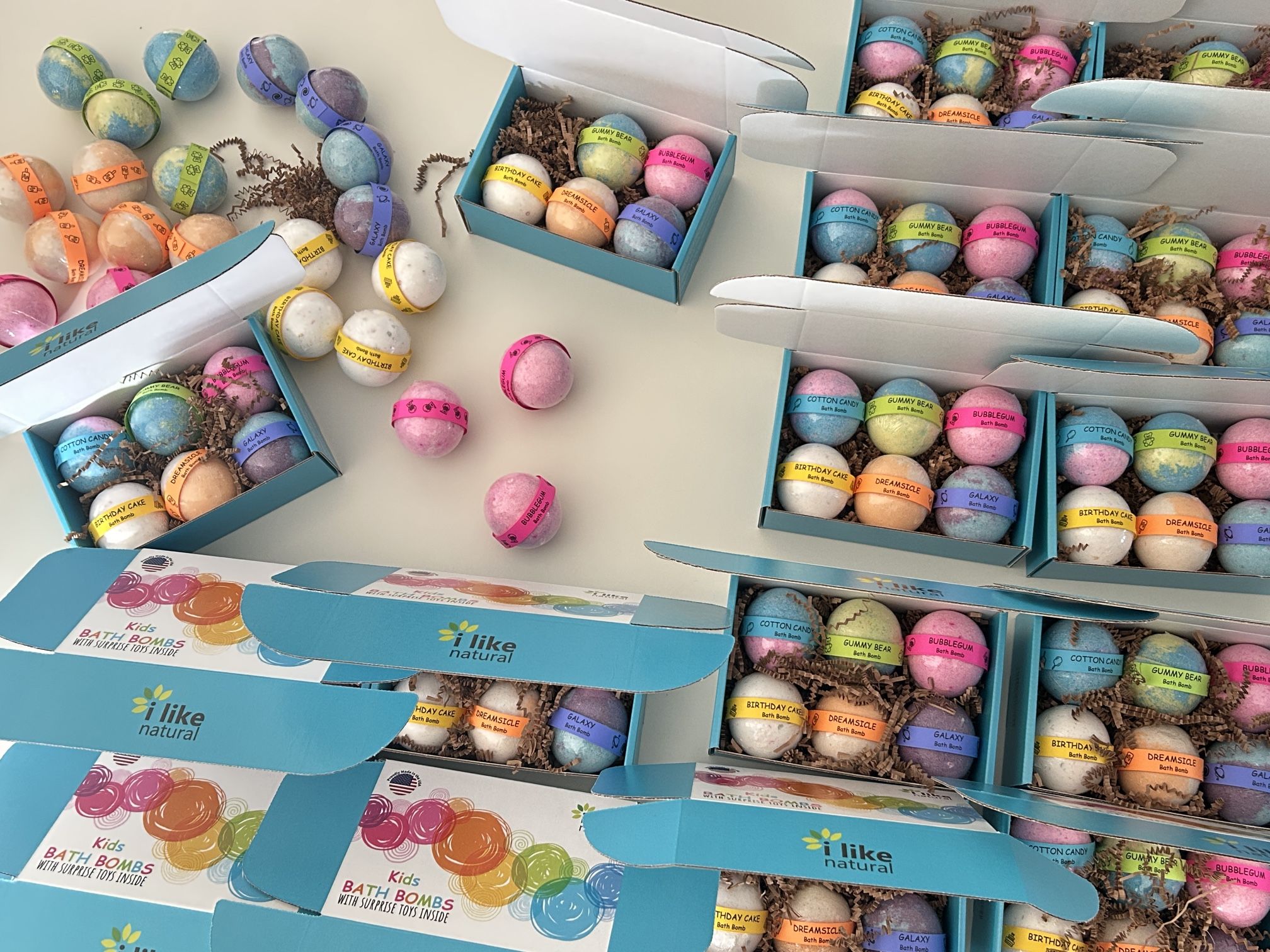 Kids Bath Bombs With Surprise Toys Inside