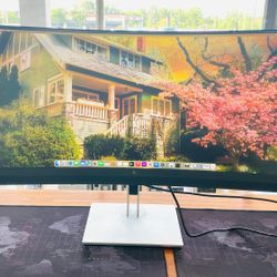 HP 34” E34m G4 WQHD (3440 x 1440) Curved USB C Conferencing Monitor Built in WebCam//Speaker