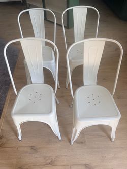 White Cafe Chairs