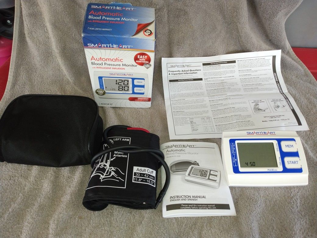 Smartheart Digital Upper Arm Blood Pressure Monitor