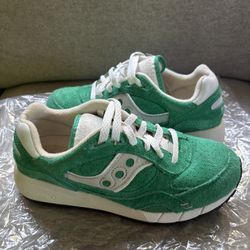 2022 Saucony Shadow 6000 Premium Suede Green Vert Sneakers Size 6 S70662 -2