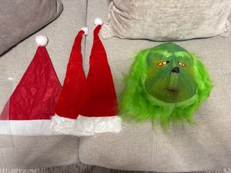 HOLIDAY GRINCH MASK