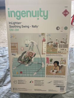 Ingenuity InLighten Soothing Baby Swing - Nally (0-9M)