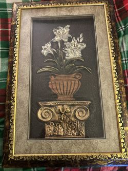 Two Different Flower Paintings 