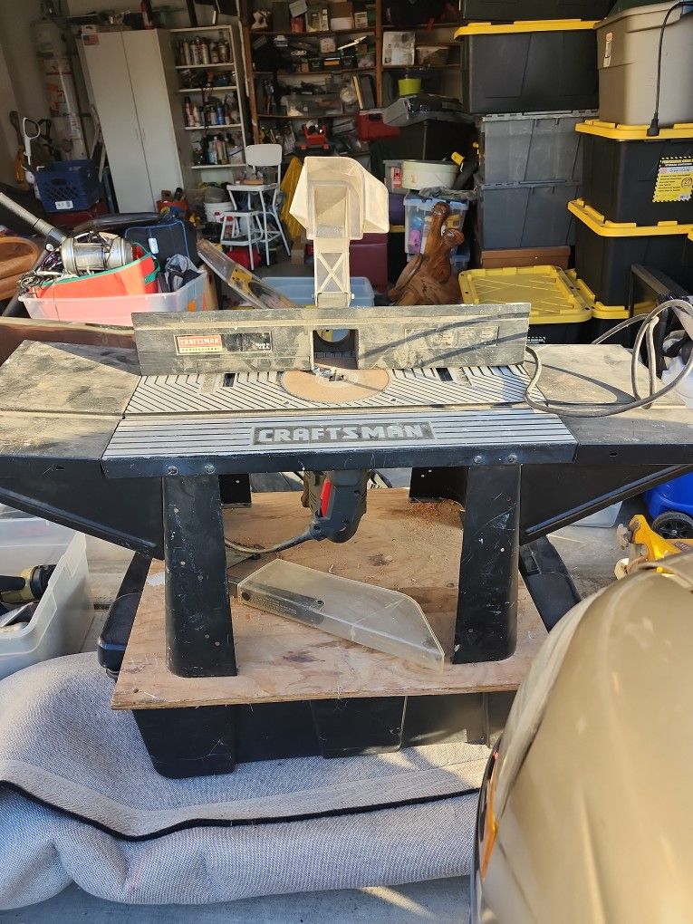 Craftsman Router Table With Router
