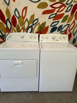 Kenmore washer and dryer laundry