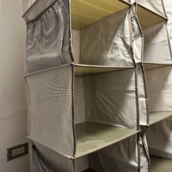 2x 6 Shelf Hanging Shoe Organizer