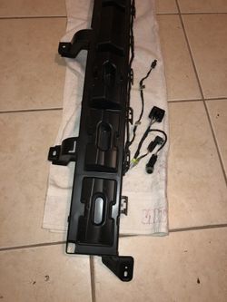 2015-18 OEM Dodge Charger SRT Hellcat rear absorber with full proximity sensor wiring harness