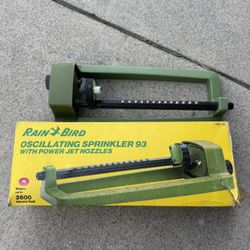 Lawn/Garden Oscillating Sprinkler