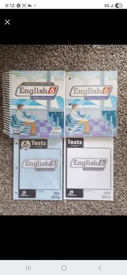 BJU press English 6 for 6th graders