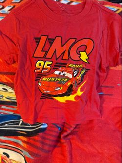 Lightning McQueen shirt 2T