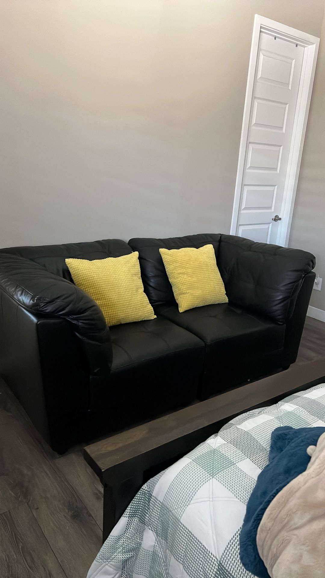 Leather Sofa Set