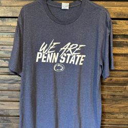 Port & Company Adult We Are Penn State T Shirt Large Nittany Lions EUC