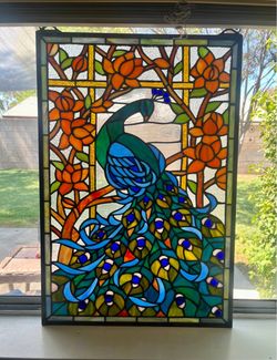 Real stained glass window
