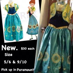 Anna frozen fever costume