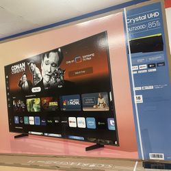 85” SAMSUNG CRYSTAL DU7200 4K SMART TV