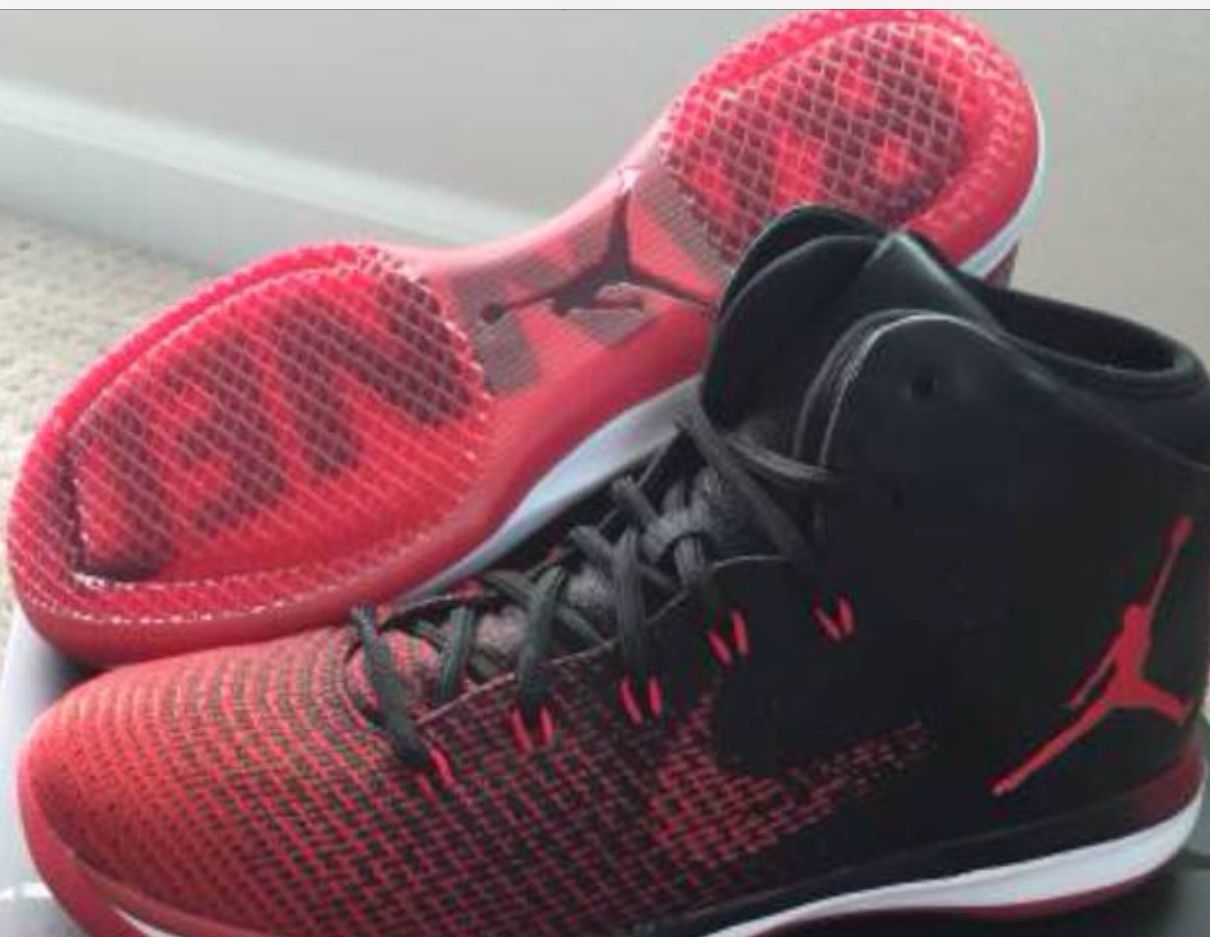 Air Jordan 31 banned Air Jordan 845037 001 black/university red