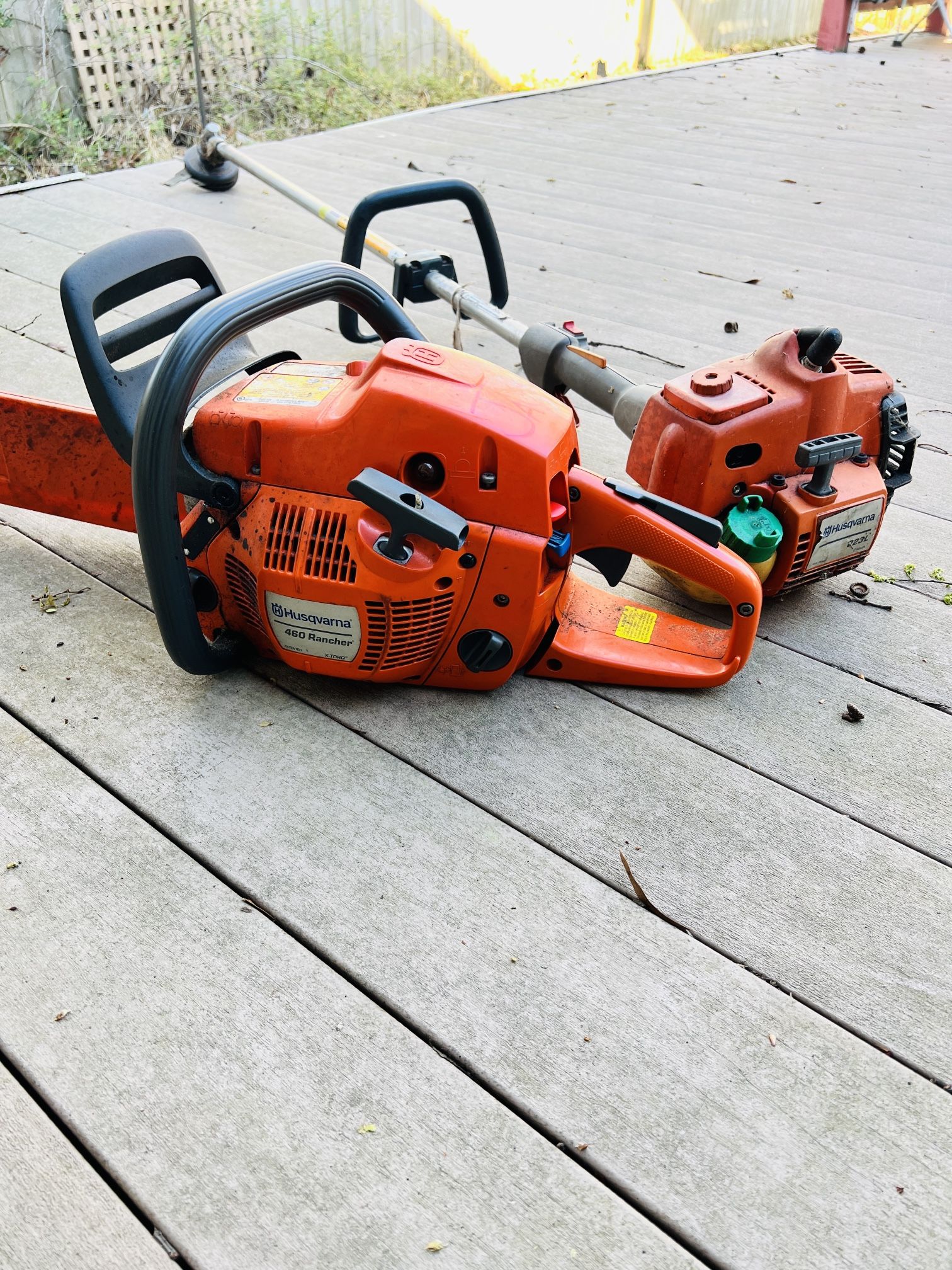 Rancher 460 Chain Saw (like New)