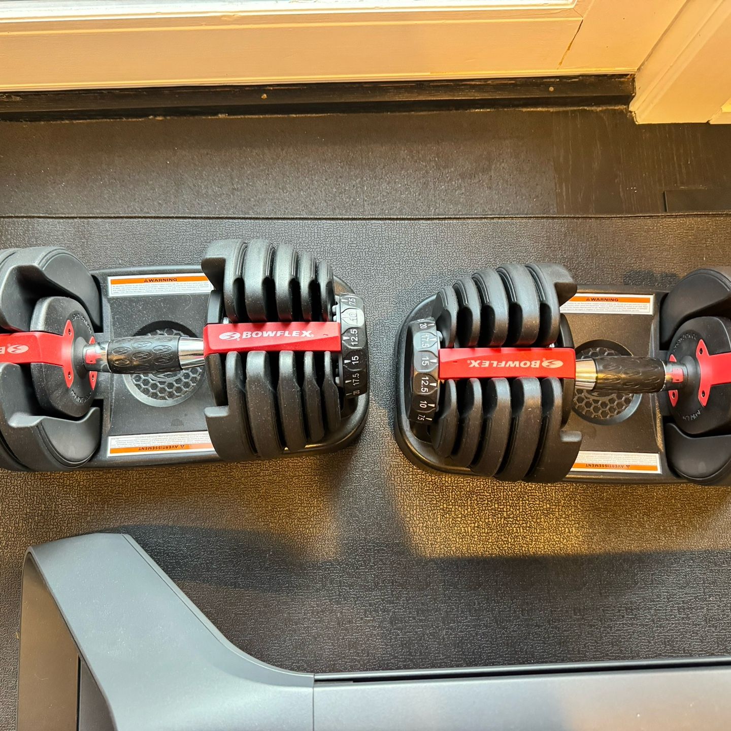 BowFlex - SelectTech 552 Adjustable Dumbbells - Black