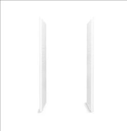 Kohler Traverse 30 in. W x 72.25 in. H 2-Piece Direct-to-Stud Shower End Wall Set in White