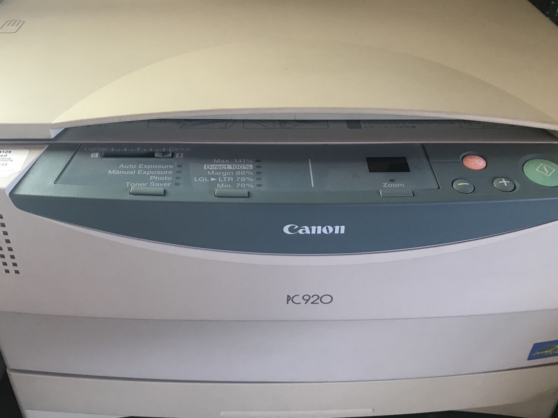 Canon PC920 Personal Copier