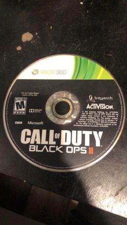 Call of Duty black ops 2 -XBOX 360