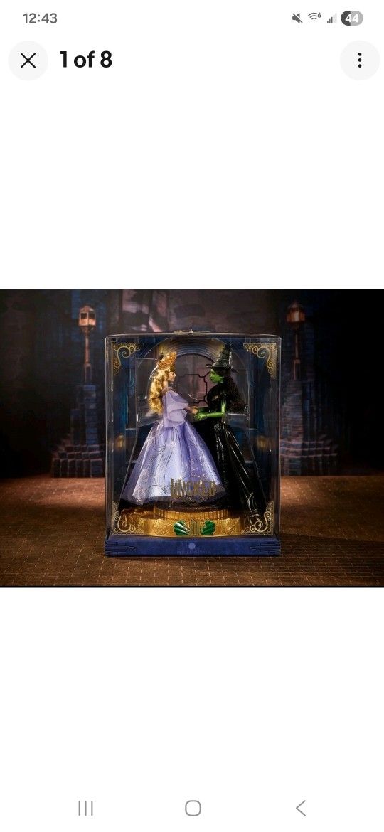 WICKED FOR GOOD FORVEVER MUSICAL KEEPSAKE BARBIE 