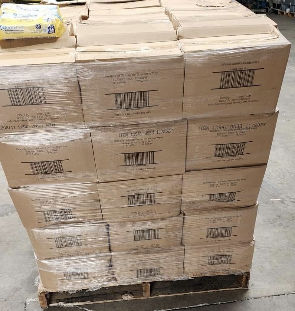 Bulk Buy Disinfecting And Cleaning Wipes 50 Cases