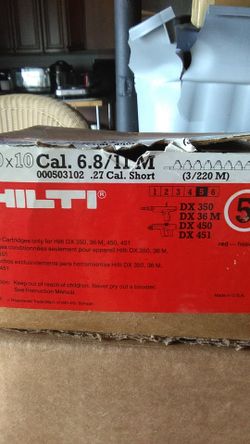 Hilti 27 cal. Short