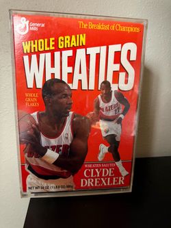 Vintage 1993 Clyde Drexler Wheaties Box (Portland Trail Blazers)