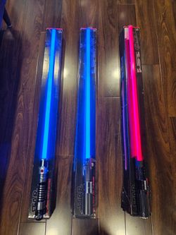 Star Wars Hasbro Force Fx black series lightsabers