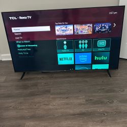 55” TCL Roku TV