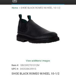 NEW NEVER TRIED ON Georgia Boot Black OR WORN