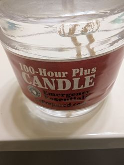 Emergency candle
