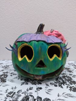 Halloween Zombie Jack O'lantern Pumpkin 