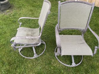 Patio chairs